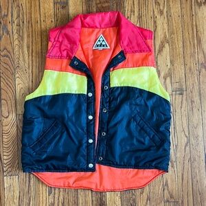 Vintage 70s Colorful Vest